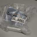 Aminigram Large Acrylic Display Risers, 2 Set - 6 Pack (12L~11.6L~11.2L) Collectibles Display Shelf, Acrylic Risers Display Stands for Show Figures, Cupcake, Perfume, Jewelry, Toys