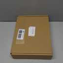 Christmas Star Tree Topper with LED Gold Light, Santa Claus Design, USB or Battery Operated, Christmas Tree Ornament for Indoor Office Xmas New Year Holiday Tree Decoration, 11 in