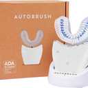Autobrush Sonic Pro Electric Toothbrush Only ADA Accepted U-Shaped Brush, Clinically Proven Up to 5.1X Better Cleaning, 30-Second Full Mouth 360 Clean, Rechargeable, Waterproof, White, Women's Small