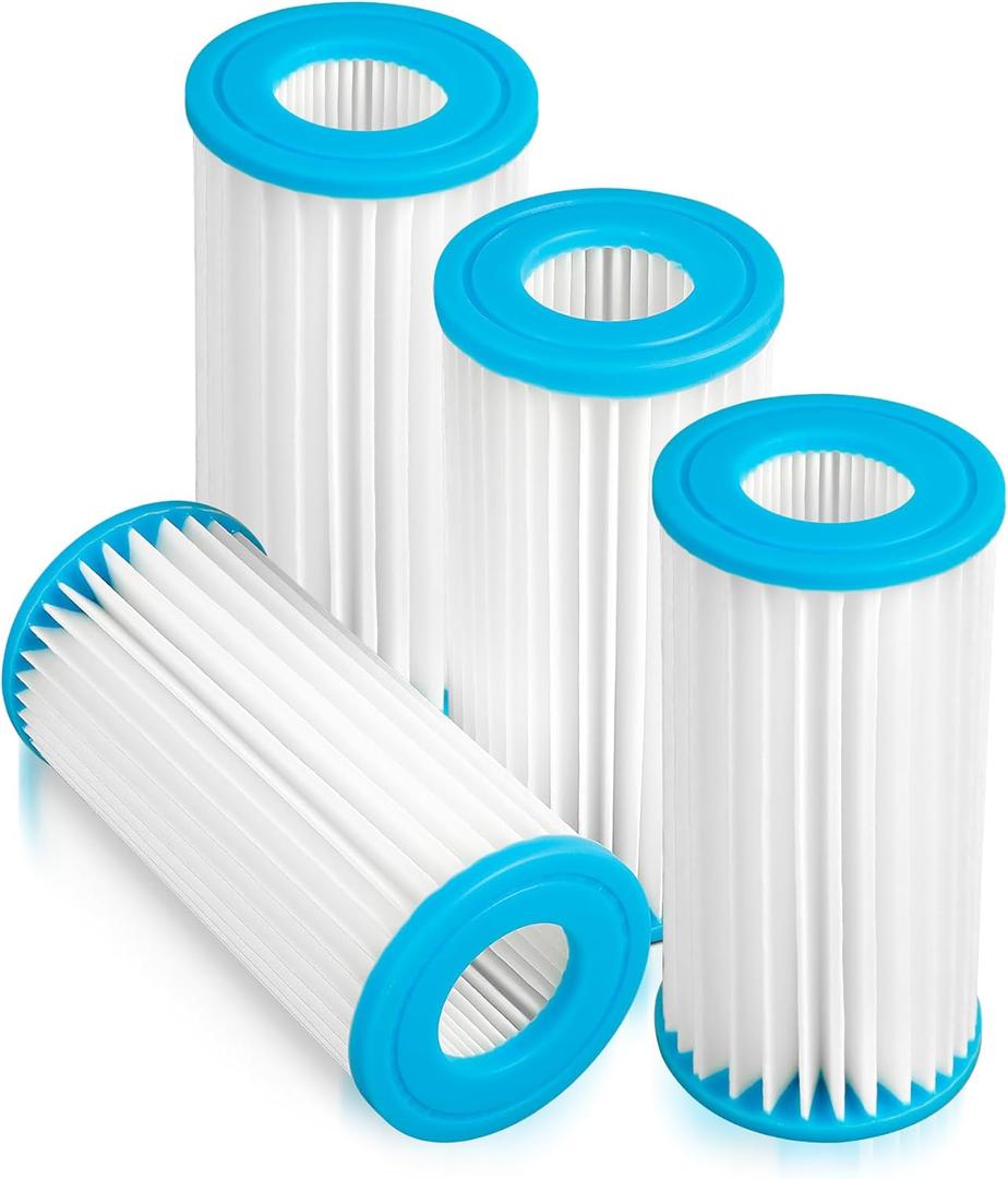 4 Packs PA0140 Micron Cartridge Water Polishing Filter Replacement for Marineland Magnum Canister Filters ML90770, Fit for Polishing Internal Canister Filter ML90770