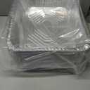 Aluminum Foil Pans 9x13 Disposable  30 Pack Half Size Aluminum Foil Heavy Duty deep Steam Table Pan, Tin foil Turkey Sheets Tray Chafing Grill Accessories for Cooking, Baking, Storing, Food Prepping