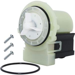 AMI PARTS 280187 8181684 Washer Drain Pump Motor Askoll m75 Fit for Whirlpool Duet May.tag Ken.more Washing Machines Replaces 285998,8182819,8182821,AP3953640