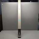 Martha Stewart Chatsworth Curtain Rod for Windows 66 to 120 inches, Adjustable Length .75 inch Diameter Metal Curtain Rod with Round Finials, 66” – 120”, Matte Nickel