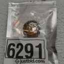 Titanium Keychain Pill Holder Waterproof Lightweight Portable Pocket Mini Pill Case for Emergency Medicine Travel Fits Daily Purse Wallet Small Pill Box Containers (Large)