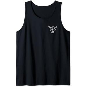 Aloha Hawaii Shaka Hawaiian Island Home Vibe Tank Top Size L