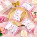 Gilprop Paper Crimper, Pinking Shears, 30 Sheets Bowknot Glossy Thin Inkjet Paper, Double Sided Tape for Crafts Bowknot Birthday Party Supplies for Chip Bag Making