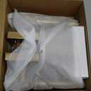 Asidrama 4 Pack Privacy Champagne Bronze Door Knob with Lock, Door Handles Interior for Bedroom or Bathroom, Heavy Duty Door Lever with Reversible Interior Door Handle for Left Right Sided Doors