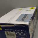 Ceiling Fans with Lights, 42 Inch Low Profile Ceiling Fan with Lights and Remote Control, LED Dimmable DC Reversible, 8 Speed, Noiseless, Modern White Ceiling Fan for Bedroom, Indoor/Outdoor Use