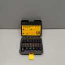 16-Piece SAE Hex Bit Impact Socket Set - Premium S2 Steel 5/64"-9/16" Allen Socket Set with Socket Adapters, 1/4, 3/8 and 1/2 Drive | Professional Mechanic Garage Tools