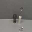 Rechargeable Milk Frother, 3-Speed Silent Electric Whisk with 2 Heads (Balloon & Flat), USB-C Fast Charging, Hands-Free for Latte, Cappuccino, Hot Chocolate, Eggs (800mAh Battery)