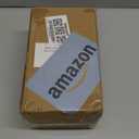 Simple Designs LT1131-CHR 11.81" Tall Contemporary Petite Hammered Metallic Chrome Square Bedside Table Desk Lamp w Rectangular White Fabric Shade for Decor, Bedroom, Living Room, Entryway, Office