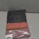 ToVii Leakproof Period Underwear for Women Heavy Flow Seamless Period Panties High Absorbent Menstrual Underwear 5 pack (Large, Black+orange+bean Paste)