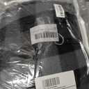 Eydna Electric Heated Blanket Full Size 72"x84",Fast Heating, Soft Fleece for Bed & Sofa, 10 Hs Auto Off & 4 Heating Levels, Machine Washable, Gifts for Grandma & Family-Plaid Pattern, Dark Gray