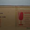 GLSLAND Vintage 64"x 21" Full Length Mirror Large Carved Arched Full Body Mirror with Metal Frame Baroque for Bathroom/Living Room/Entryway,Black