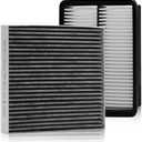 BX-Good Cabin Engine Air Filter for Hyundai Azera (2012-2017),Sonata (2011-2015),Optima (2011-2015)