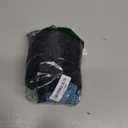 BMJL Women's High Waisted Bikini Sets Tummy Control Swimsuits Two Piece Color Block Modest Bathing Suit (Medium, Black and Blue)