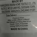 SNUG&COZY Luxury Goose Down Feather Pillow Inserts - 22x22IN, Double Layered Down-Proof Design, Ultra-Soft Cover, High Fill Weight, Pack of 2, White