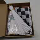 12 Sets Race Car Birthday Party Decorations Race Car Centerpieces for Tables with Traffic Boxes Themed Baby Shower Decoration Cutouts Checkered Flags for Birthday Theme Party Supplies