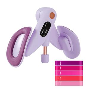Thigh Master, Kegel Exerciser, 5 Resistance Band for Home Workout Postpartum Rehabilitation Butt Leg Slimmer