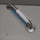 ADA Compliant Grab Bar, 500lbs Weight Support for Bath Safety (12 inch, Brushed Nickel)