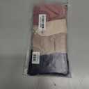 ELLEN TRACY Womens High Cut Brief Panties Breathable Seamless Underwear 4-Pack Multipack (Regular & Plus Size) (2X)