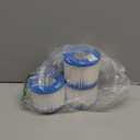 KGC Type VI Hot Tub Spa Filters Compatible with Coleman Saluspa 90352E 58323E 90427E, Lay-Z-Spa Hot Tub Filter Cartridge, Inflatable Hot Tub Filters Replacements (4 Pack)