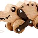 Wooden Crocodile Pull Toy(Crocodile)
