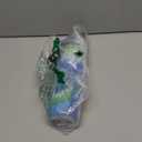 O2COOL Mist 'N Sip Misting Water Bottle 2-in-1 Mist And Sip Function With No Leak Pull Top Spout Reusable Sports Water Bottle - 20 oz (Tie Dye Blue)