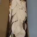 Christmas Tree Picks and Sprays 31.5" Gold Atrificial Elm Leaves with Stems 3 Pcs Christmas Picks for Tree Gold Vase Fillers Golden Leaf Decor for DIY Xmas Trees Centerpieces Wedding Bouquet Decor