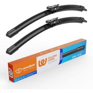 Silicone Wiper Blades 28" + 28" Automotive Replacement Windshield Wiper Blades for Ford Escape 2019-2013/Focus 2018-2012/Edge 2020-2015 OEM Quality Wipers for Front Windshield(Set of 2)