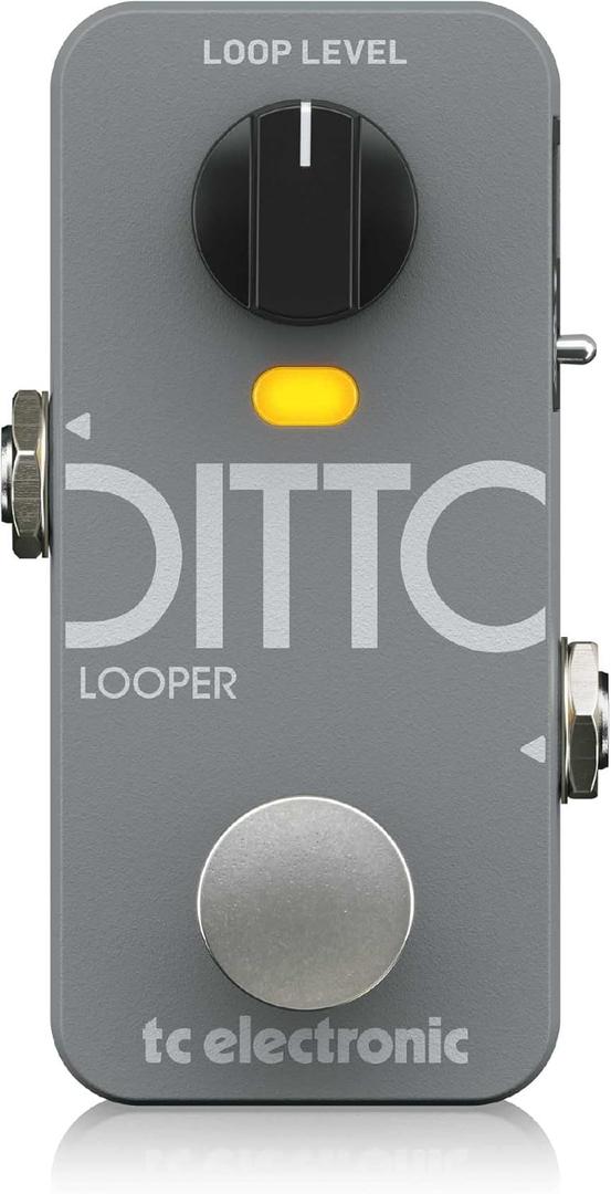 TC Electronic DITTO 2 LOOPER Guitar Looper Pedal for Live Performances