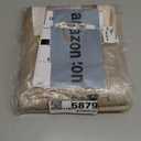 YDKGL Bathroom Rugs Mat 20x31, Ultra Thin Non Slip Bath Mats for Bathtub Quick Dry Absorbent Rubber Bathroom Mat Fit Under Door, Washable Half Round Bath Rugs, Beige Brown