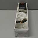 EurKitchen Professional Aluminum Whipped Cream Dispenser - Leak-Free Whip Cream Maker Canister with 3 Decorating Nozzles & Cleaning Brush - 1-Pint / 500 mL - N2O Chargers (Not Included)