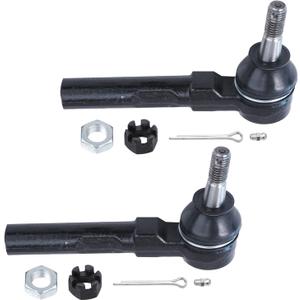 Detroit Axle - Front Outer Tie Rods for 2004-2012 Chevrolet Malibu, 2005-2010 Pontiac G6, 2007-2009 Saturn Aura, 2 Outer Tie Rod Ends Replacement