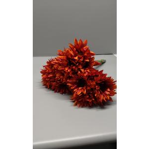18pcs Sunflowers Artificial Flowers with Long Stems for Indoor Outdoor DIY Wedding Bouquets Baby Shower Centerpieces Floral Arrangements Party Tables Home Decor and Garden Kitchen Office Decorations