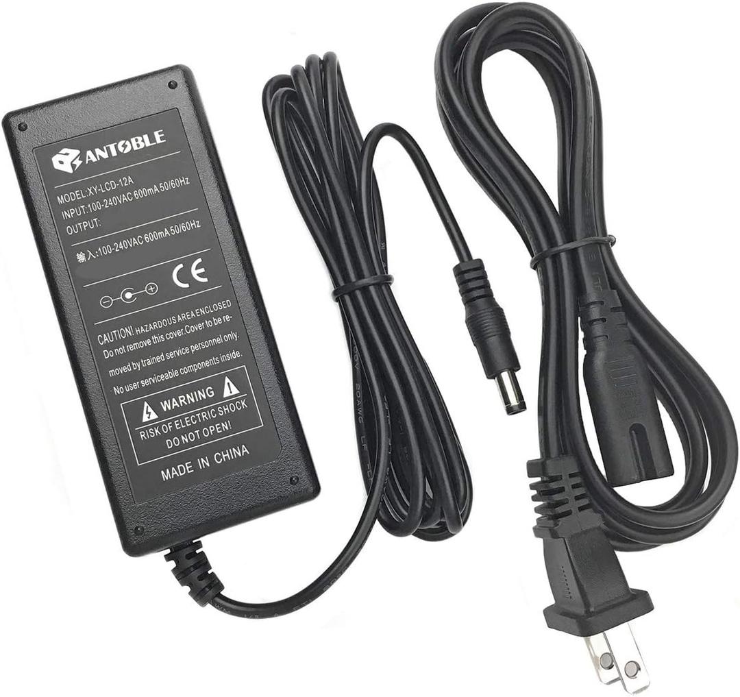 ANTOBLE 11ft Cord AC/DC Adapter for OPI LED Lamp GC900 GL900 Model PS 1065-300T2B200 O.P.I PA1065-294T2B200 Opt 29V 29.5V Charger Power Supply