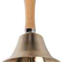 Super Loud Solid Brass Hand Call Bell