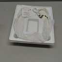 Portable Neck Fan, 8000mAh 18Hrs Long-Lasting, Hands Free 360 Cooling, 3-Speed LED Display, Adjustable to Wear, Quiet Rechargeable Personal Fans for Office/Travel/Outdoor Gift for Women Men