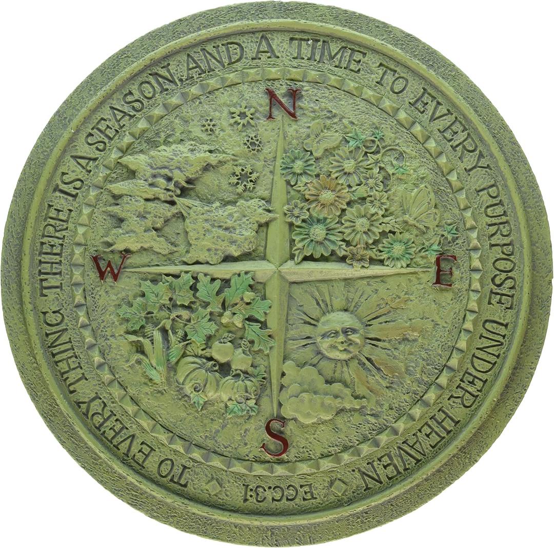 Roman 12" Four Seasons Garden Plaque (40361)