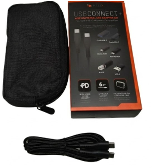 Helix Includes 6 USB-C Adapters + Carrying Case