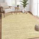 GarveeHome 9x12 Area Rugs for Living Room Washable Solid Large Bedroom Rugs, Tan, 9' x 12' (Rectangular)