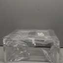 Invisibiliter Acrylic Step Stool for Kids, Non-Slip Step Stool with Handles for Kids and Adults, Clear Toddler Stool for Potty Training Aid, Clear Acrylic Foot Stool for Bathroom, Bedroom, Kitchen