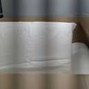 72 x 21 x 4 Inch Olefin Chaise Lounge Cushions, Lounge Chair Cushions with Headrest for Outdoor Furniture - Weather and Fade Resistant Patio Replacement Furniture Lounge Chair Cushion (Light Linen)