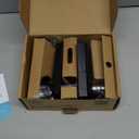 Veise VE018 Smart Knob Handle Lock - Fingerprint, App Control, Keyless Entry for Front Door and Bedroom, Electronic Digital Keypad, Auto Lock, Remote Access Sharing, IP55 Weatherproof, Matte Black