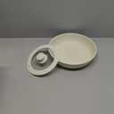 CAROTE , Frying pan without handle white , Size 11×3in, Mini cover