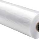 Clear Garment Bags, 0.6 Mil Plastic (21"x7"x72"), 260 Bags/Roll, Transparent Dress Covers for Storage, Travel and Dry Cleaning