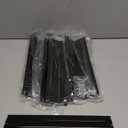 13.5-25 Inch Universal Adjustable Grill Heat Plates Shields Tents for Charbroil Nexgrill Dyna Glo Uniflame Backyard Chargriller, 4 Pack Porcelain Steel Flavorizer Bars Flame Tamer Burner Covers Plates