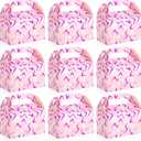 Marspark 24 Pack Kpop Birthday Party Favor Paper Gift Boxes Kpop Themed Treat Boxes for Anime Themed Birthday Party Decorations(Pink Lightning Crack)