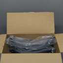 3 Tier Shoe Rack for Closet, 46.5 Inch Extra Long Shoe Storage Organizer for Shelves, Heavy Duty Metal, Easy Assembly, Black