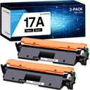 Compatible Toner Cartridge Replacement for HP 17A CF217A with Laserjet Pro MFP M130a M130fn M130fw M130nw Laserjet Pro M102a M102w(Black, 2-Pack)
